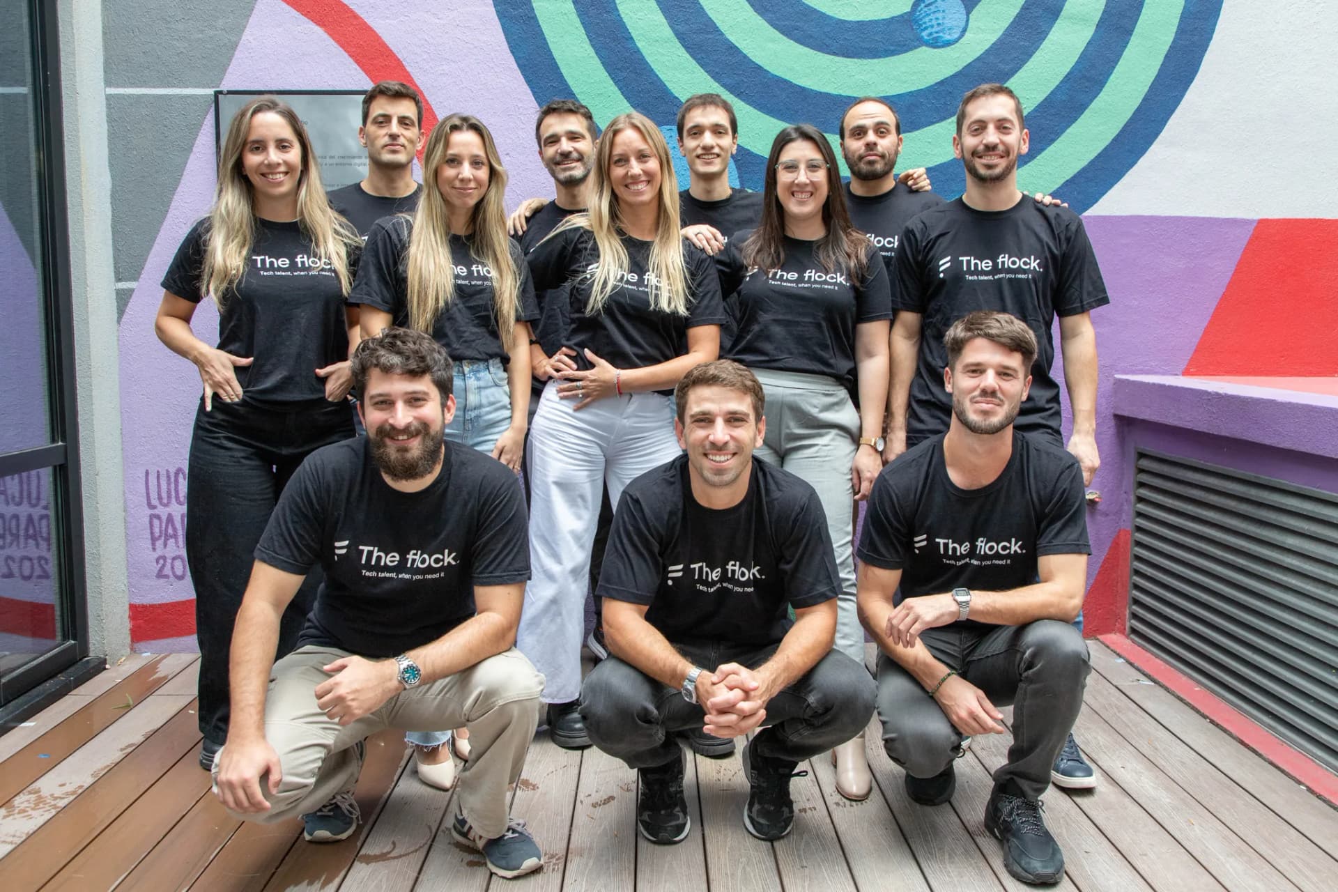 The Flock company philosophy and values illustration